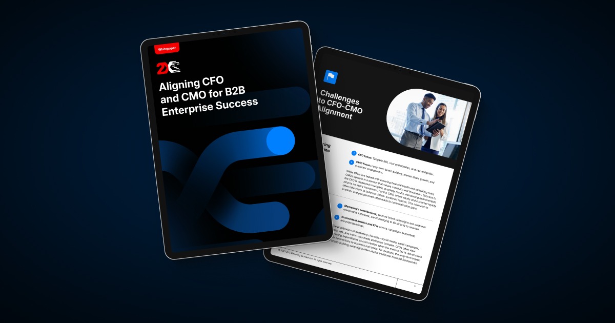 Aligning CFO and CMO for B2B enterprise success 