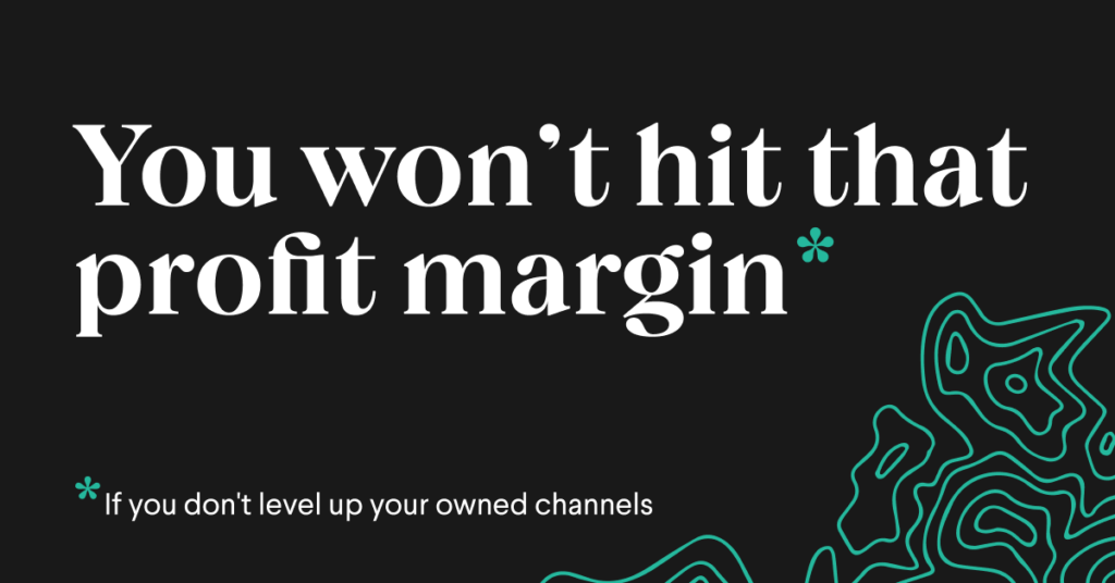 Wunderkind “You won’t hit that profit margin” LinkedIn ad